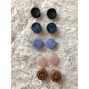 Bundle 7/8 Organic Plugs-22mm